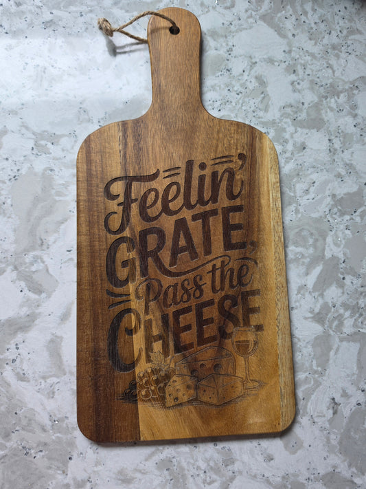 Feelin GRATE cutting board